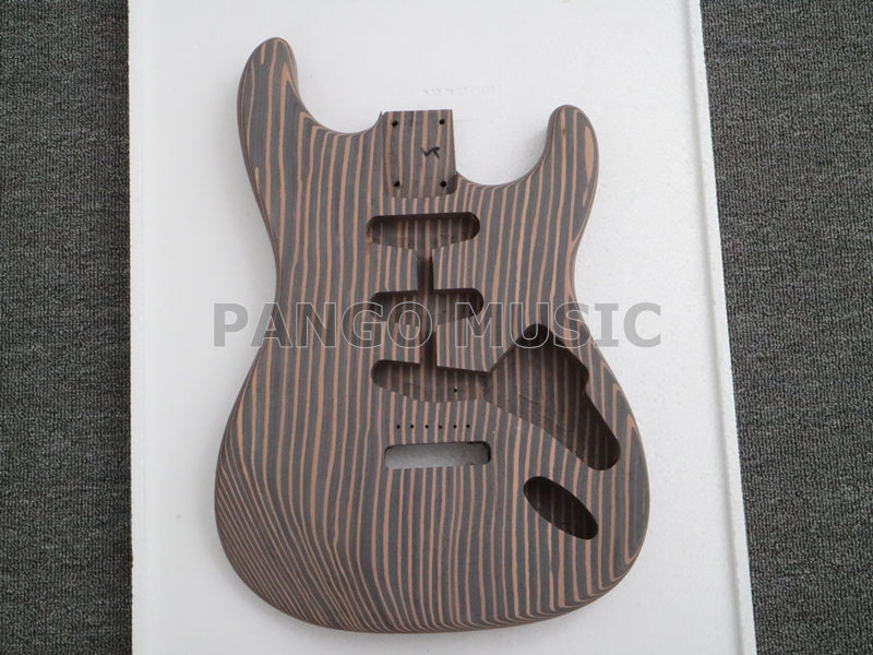 All Zebrawood ST-Style DIY Electric Guitar Kit (PST-527)