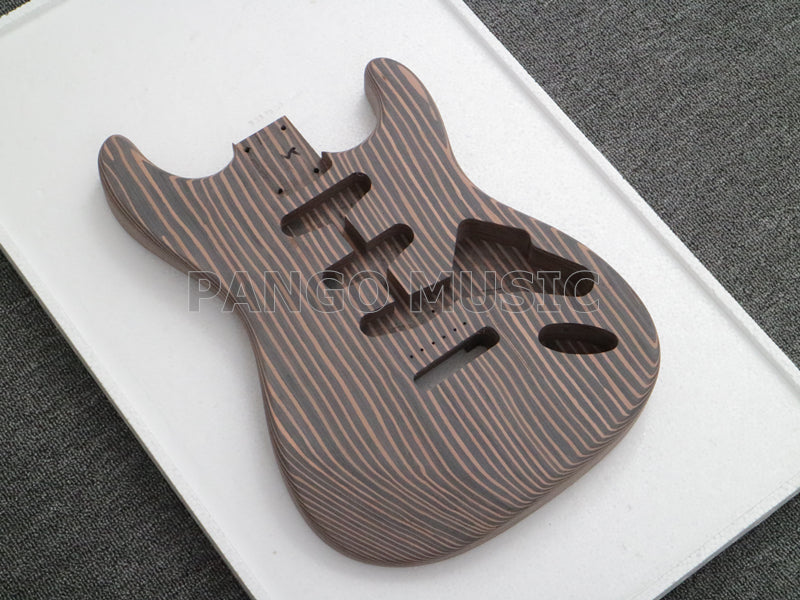 All Zebrawood ST-Style DIY Electric Guitar Kit (PST-527)