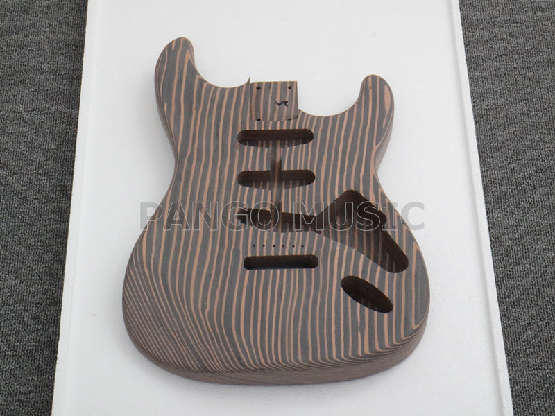 All Zebrawood ST-Style DIY Electric Guitar Kit (PST-527)