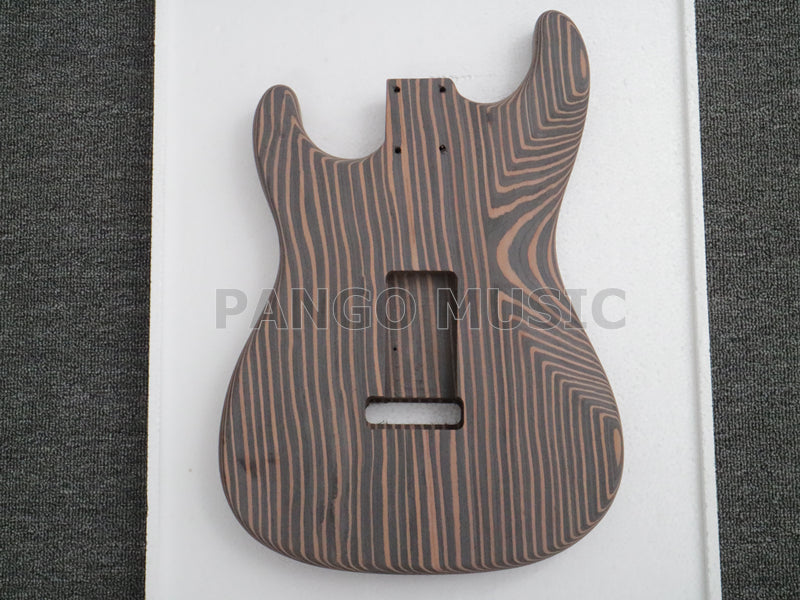 All Zebrawood ST-Style DIY Electric Guitar Kit (PST-527)