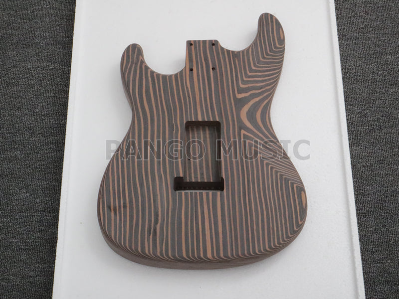 All Zebrawood ST-Style DIY Electric Guitar Kit (PST-527)