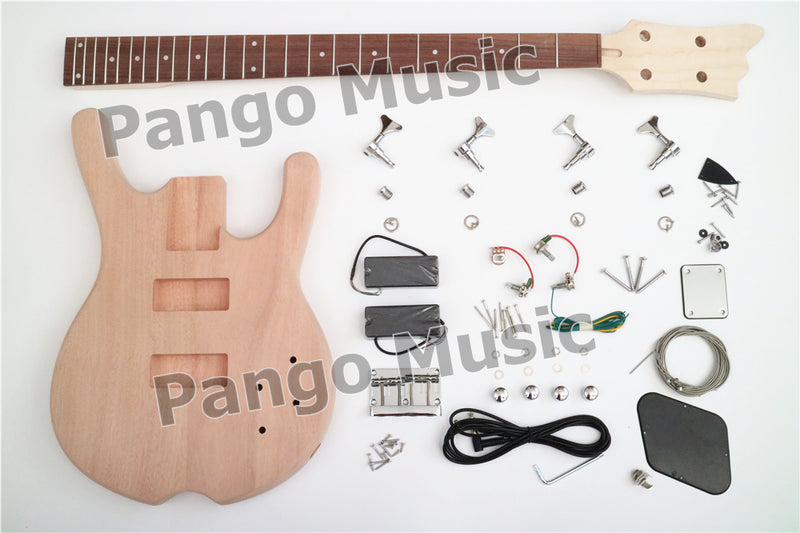 4-String DIY Electric Bass Guitar Kit (PTM-060-02)