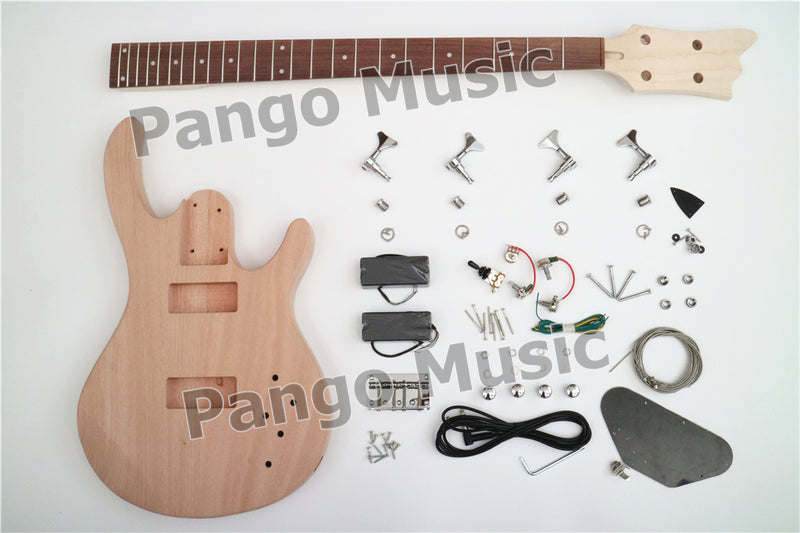 4-String DIY Electric Bass Guitar Kit (PTM-061-02)