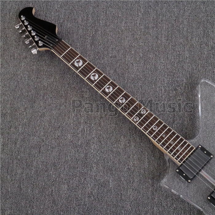 Explorer Style Acrylic Body Electric Guitar (PEX-002)