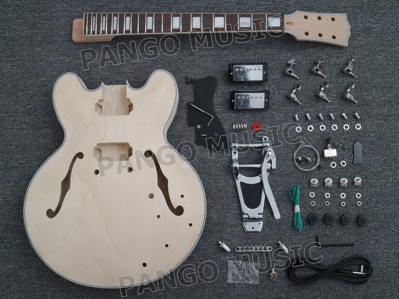Hollow Body ES335 DIY Electric Guitar Kit (PES335-28)