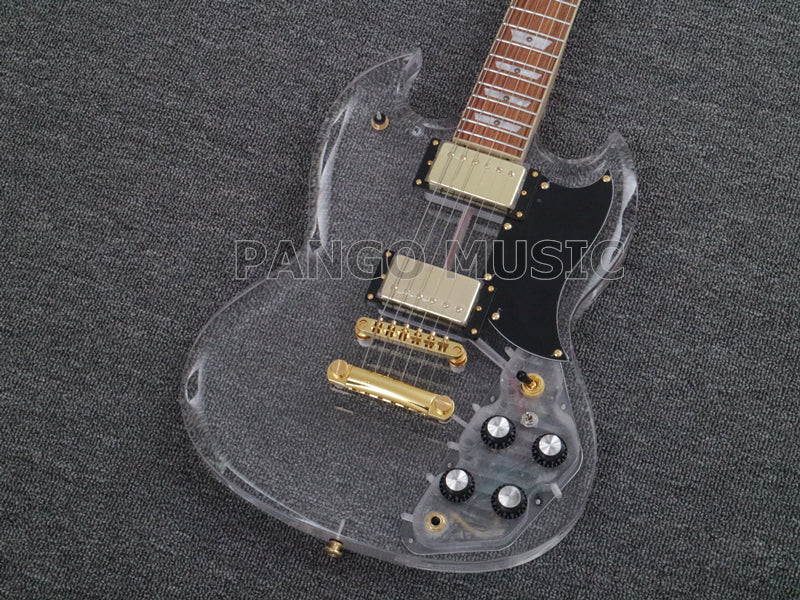 SG style Acrylic Body Electric Guitar (PAG-019)