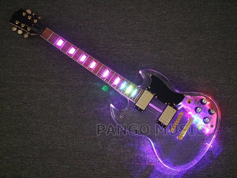 SG style Acrylic Body Electric Guitar (PAG-019)
