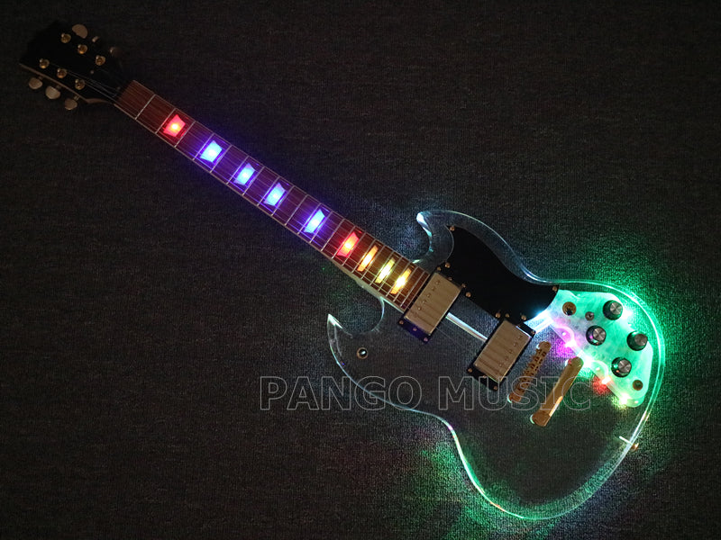 SG style Acrylic Body Electric Guitar (PAG-019)