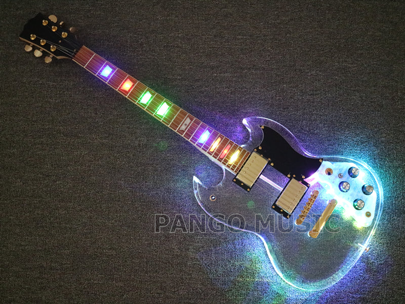 SG style Acrylic Body Electric Guitar (PAG-019)