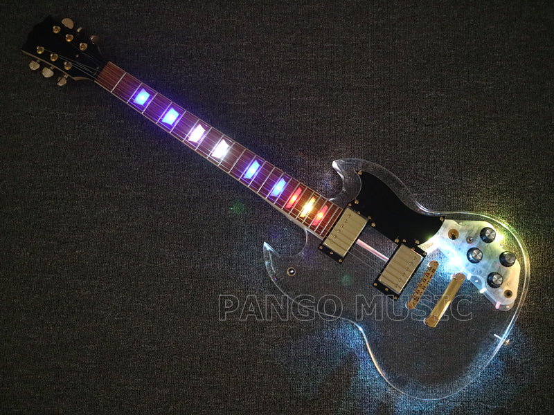SG style Acrylic Body Electric Guitar (PAG-019)
