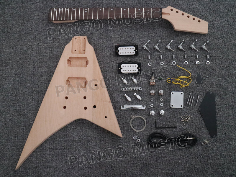 Flying V Style DIY Electric Guitar Kit (PFV-640)
