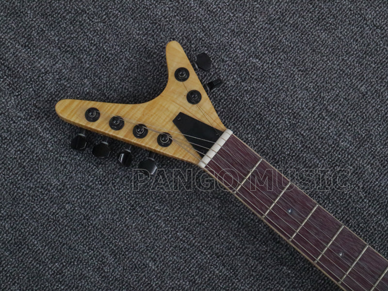 V style Acrylic Body Electric Guitar (PAG-022)