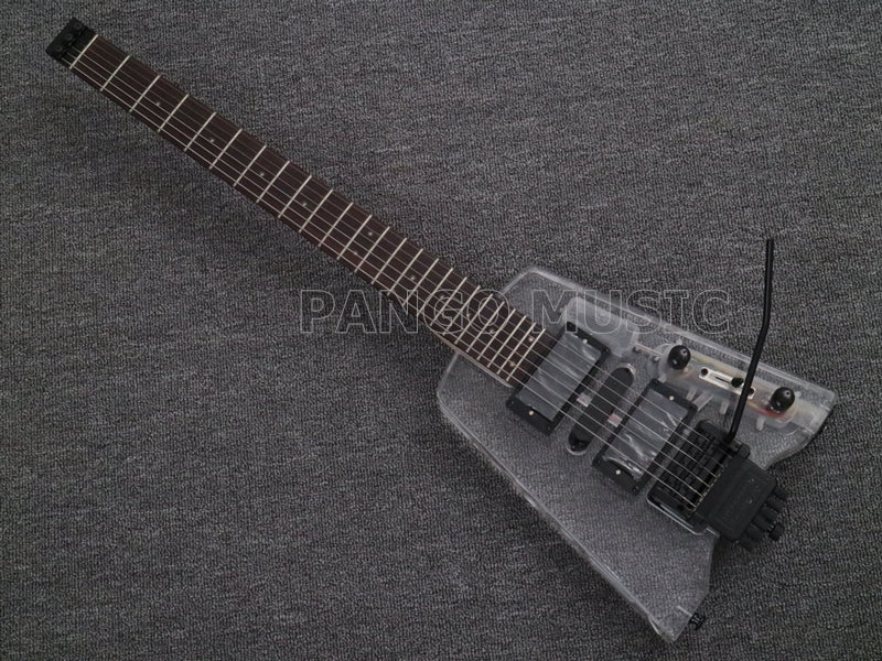 Headless style Acrylic Body Electric Guitar (PAG-021)