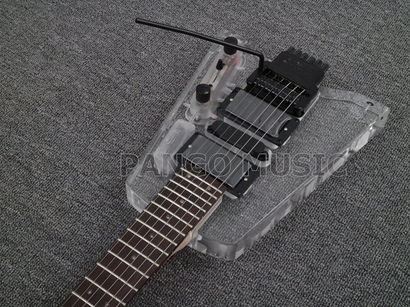 Headless style Acrylic Body Electric Guitar (PAG-021)