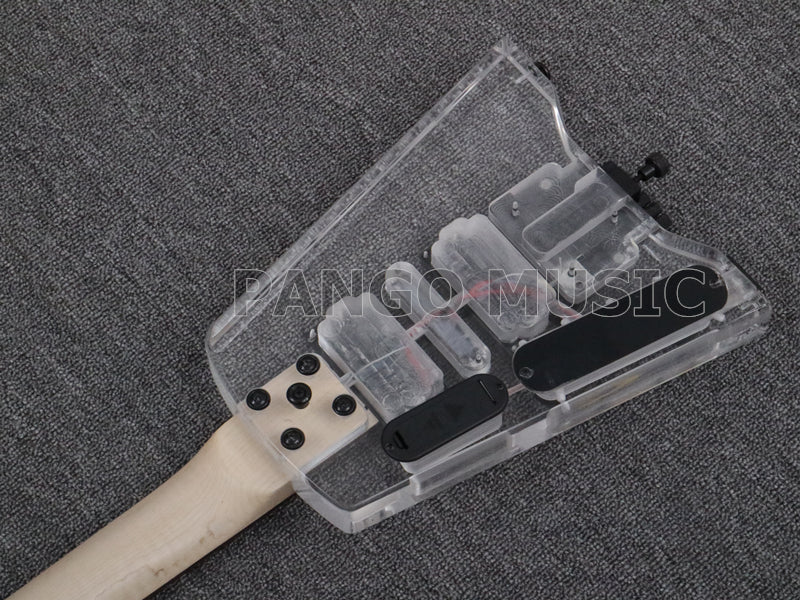 Headless style Acrylic Body Electric Guitar (PAG-021)