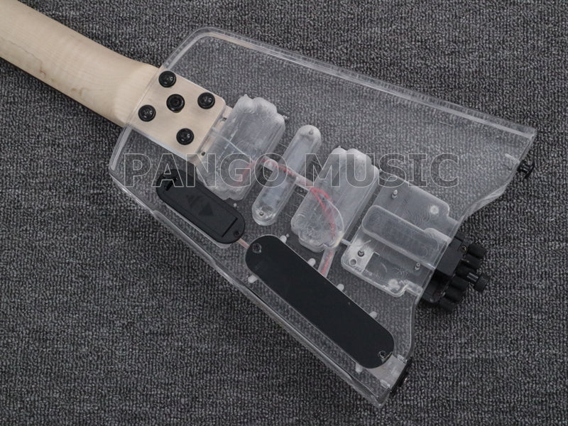 Headless style Acrylic Body Electric Guitar (PAG-021)