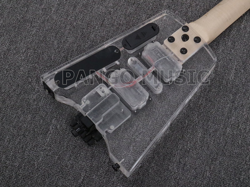 Headless style Acrylic Body Electric Guitar (PAG-021)