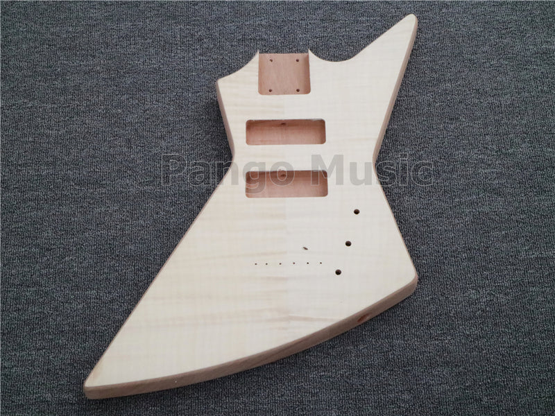 5 Strings Explorer Style DIY Electric Bass Guitar Kit (PEX-923)