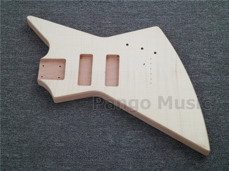 5 Strings Explorer Style DIY Electric Bass Guitar Kit (PEX-923)