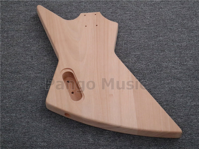 5 Strings Explorer Style DIY Electric Bass Guitar Kit (PEX-923)