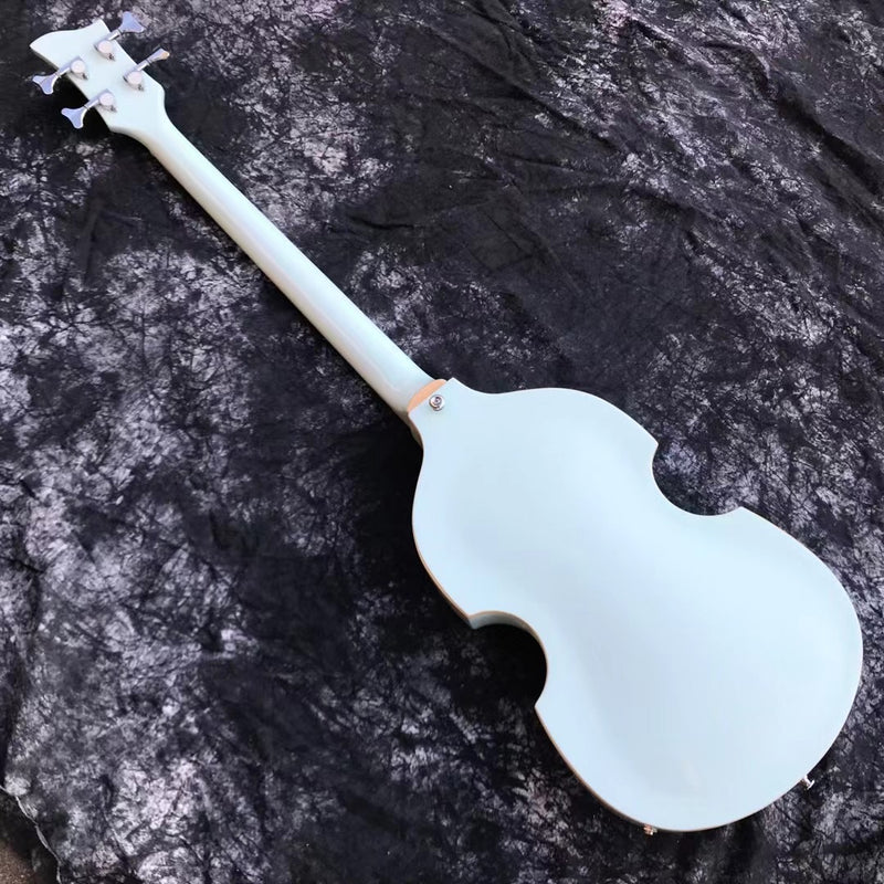 PANGO Music 4-String Semi-Hollow Body Electric Bass Guitar (YMZ-092)