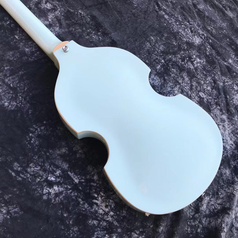 PANGO Music 4-String Semi-Hollow Body Electric Bass Guitar (YMZ-092)