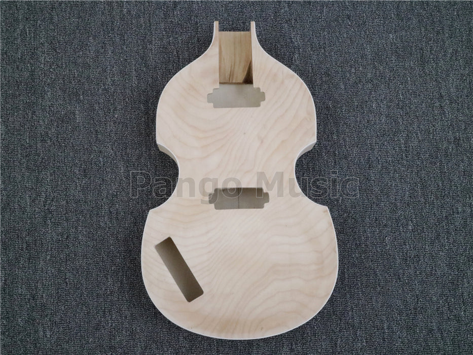 Hollow Body 4 Strings Left Hand DIY Electric Bass Guitar Kit (PVB-099)