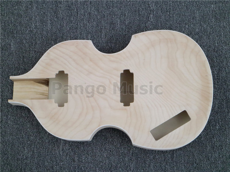 4-String Left-Handed Hollow Body DIY Electric Bass Guitar Kit (PVB-099)