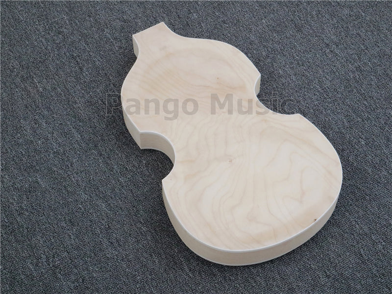 4-String Left-Handed Hollow Body DIY Electric Bass Guitar Kit (PVB-099)