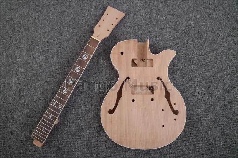 DK Series/ Semi Hollow/ LP Style DIY Electric Guitar Kit (DLP-001B)