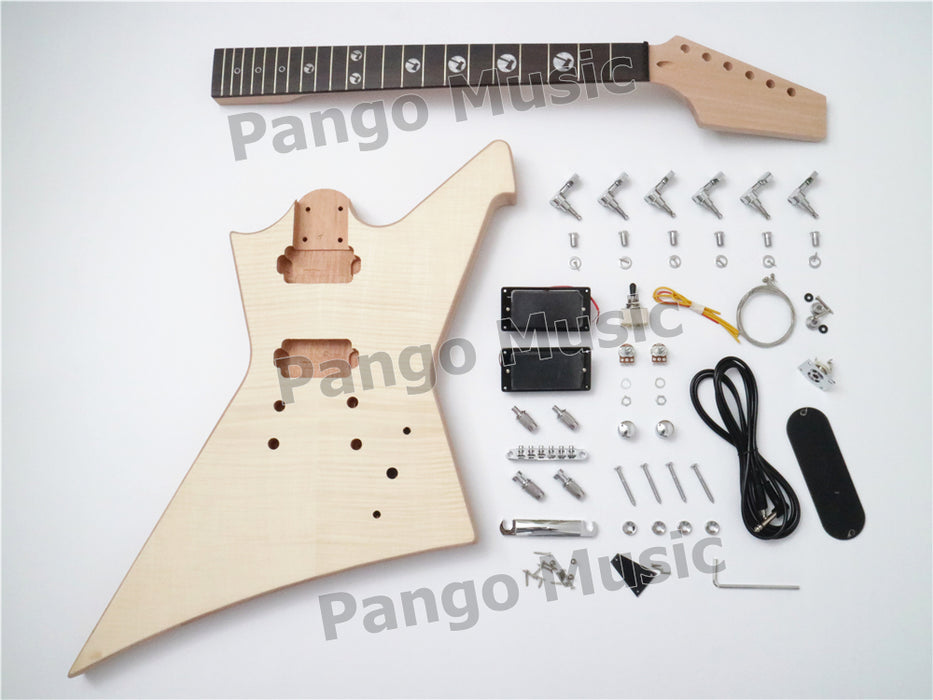 DK Series Explorer Style DIY Electric Guitar Kit (DEX-001B)