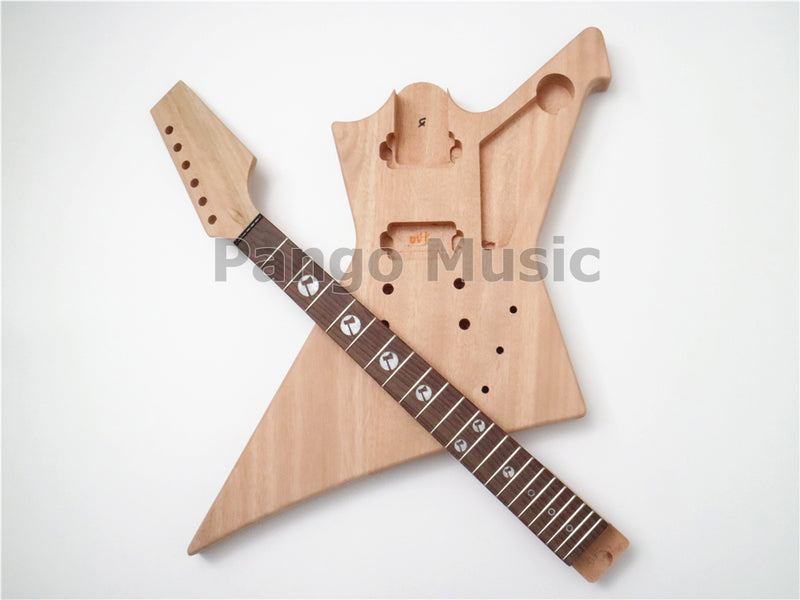 DK Series Explorer Style DIY Electric Guitar Kit (DEX-005B)