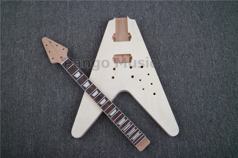 Pre-Sale Flying V Style DIY Electric Guitar Kit of PANGO Music(PFV-905)