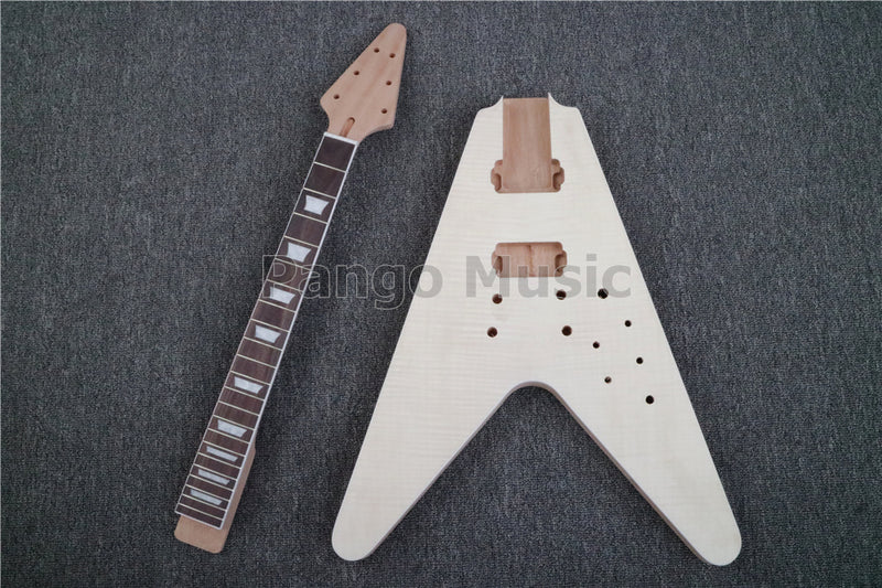Pre-Sale Flying V Style DIY Electric Guitar Kit of PANGO Music(PFV-905)