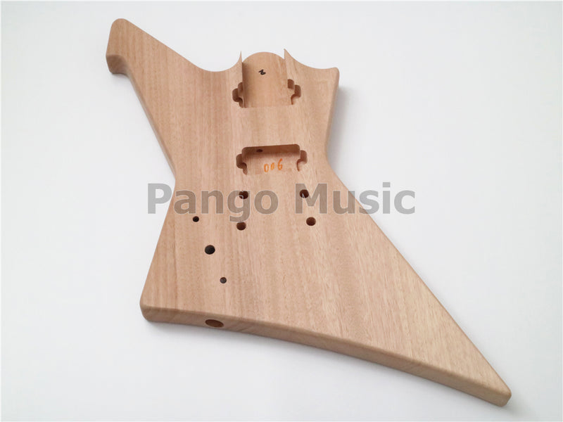 DK Series Explorer Style Left Hand DIY Electric Guitar Kit (DEX-006B)