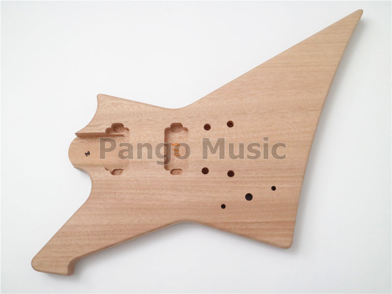 DK Series Explorer Style Left Hand DIY Electric Guitar Kit (DEX-006B)