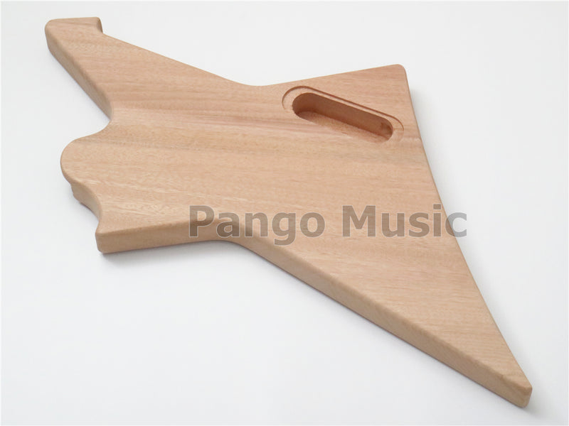 DK Series Explorer Style Left Hand DIY Electric Guitar Kit (DEX-006B)