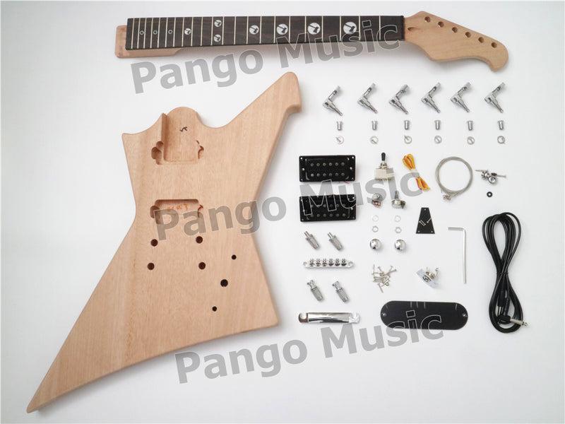 DK Series Explorer Style DIY Electric Guitar Kit (DEX-003A)