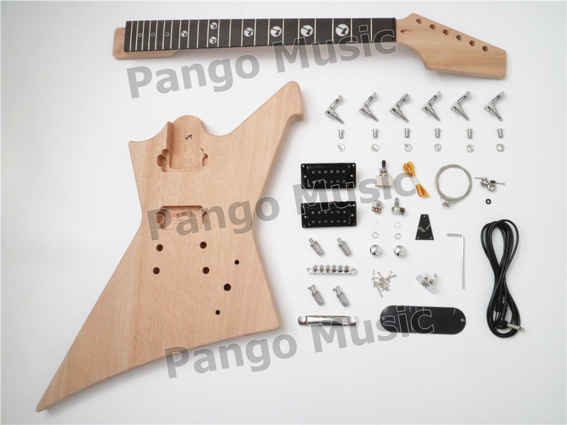 DK Series Explorer Style DIY Electric Guitar Kit (DEX-003B)
