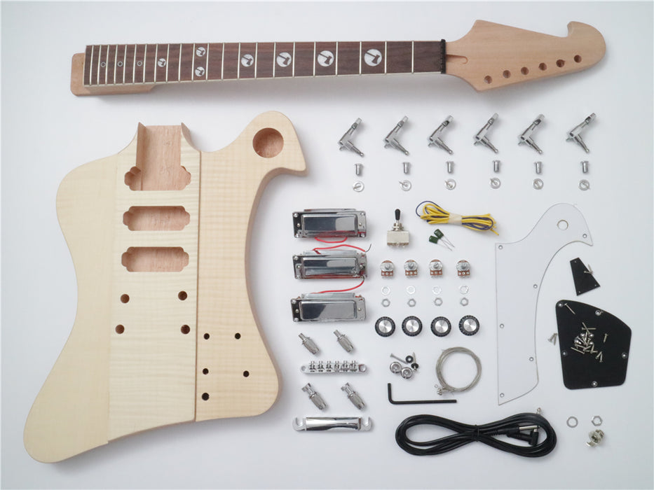 DK Series Firebird Style DIY Electric Guitar Kit (DFB-001A)