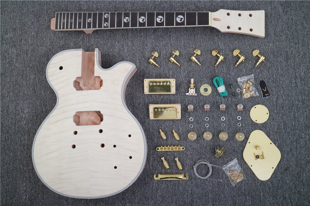 DK Series LP Style DIY Electric Guitar Kit (DLP-007B)