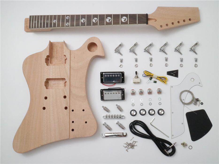 DK Series Firebird Style DIY Electric Guitar Kit (DFB-002B)