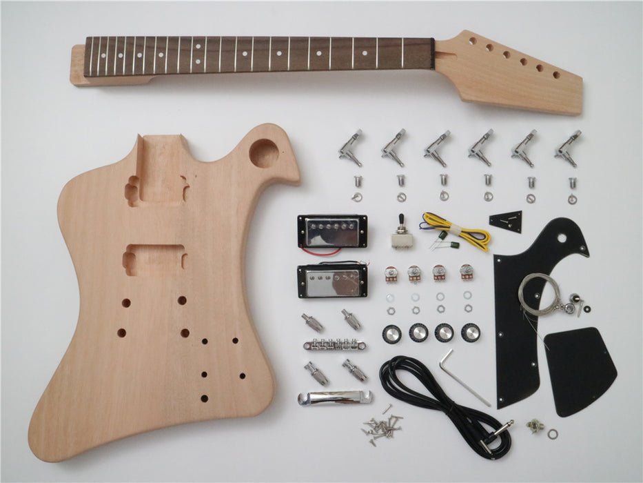 DK Series Firebird Style DIY Electric Guitar Kit (DFB-003B)