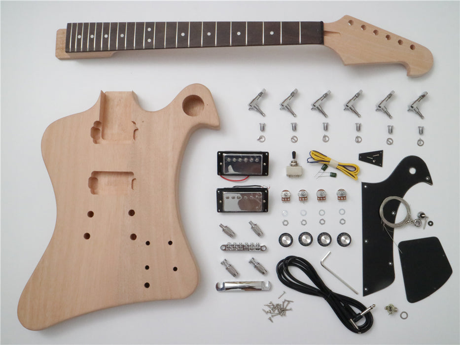 DK Series Firebird Style DIY Electric Guitar Kit (DFB-003A)
