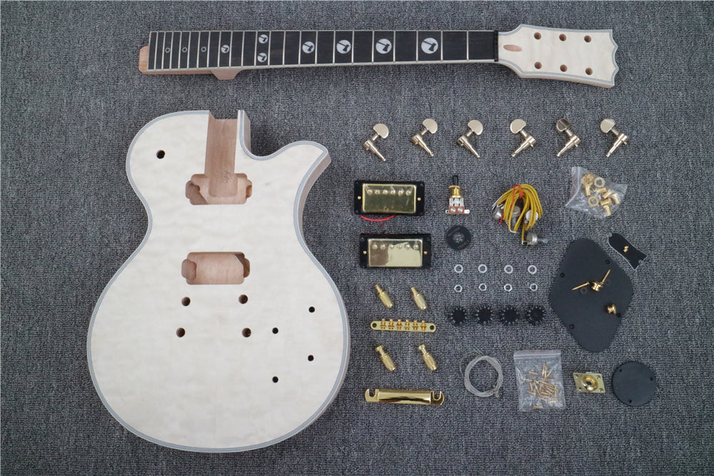 DK Series LP Style DIY Electric Guitar Kit (DLP-010A)