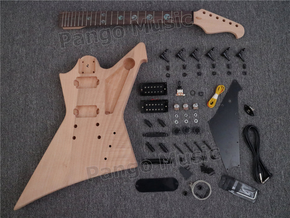 DK Series Explorer Style DIY Electric Guitar Kit (DEX-004A)