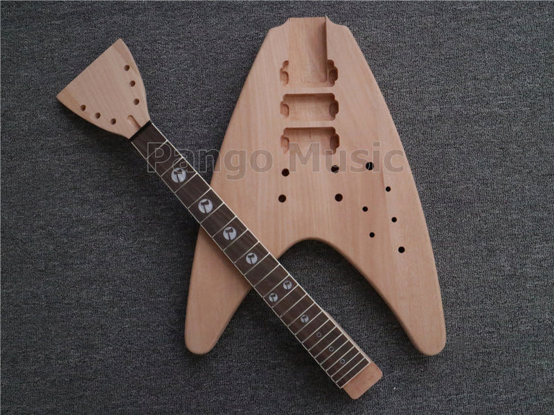 DK Series Flying V Style DIY Electric Guitar Kit (DFV-004B)