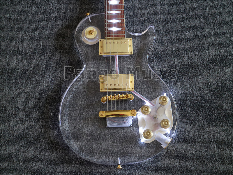 LP style Acrylic Body Electric Guitar (PAG-023)