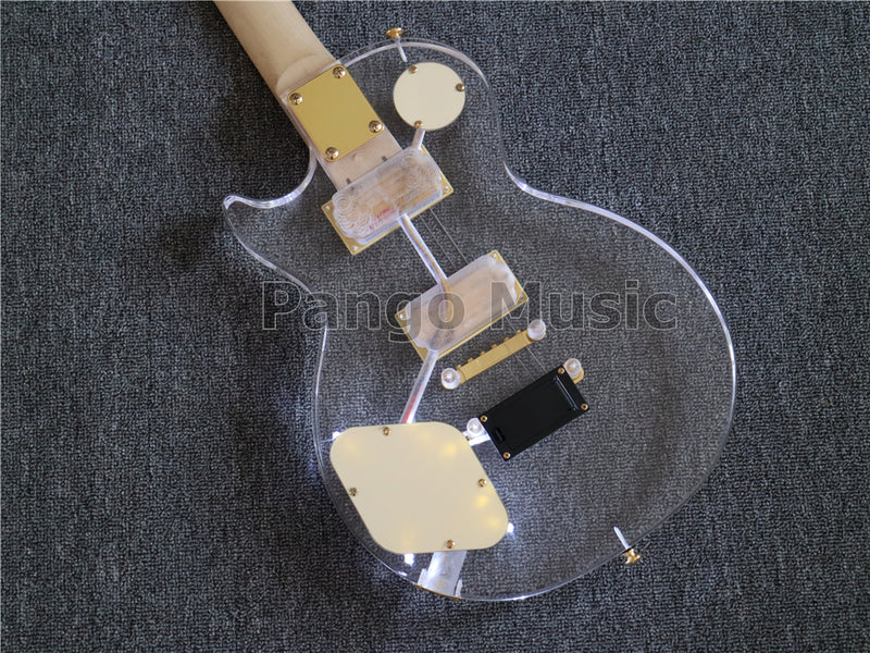 LP style Acrylic Body Electric Guitar (PAG-023)