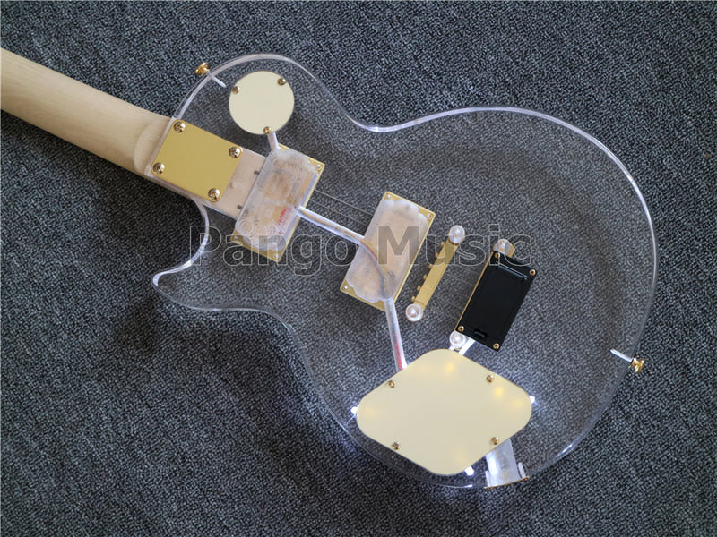 LP style Acrylic Body Electric Guitar (PAG-023)
